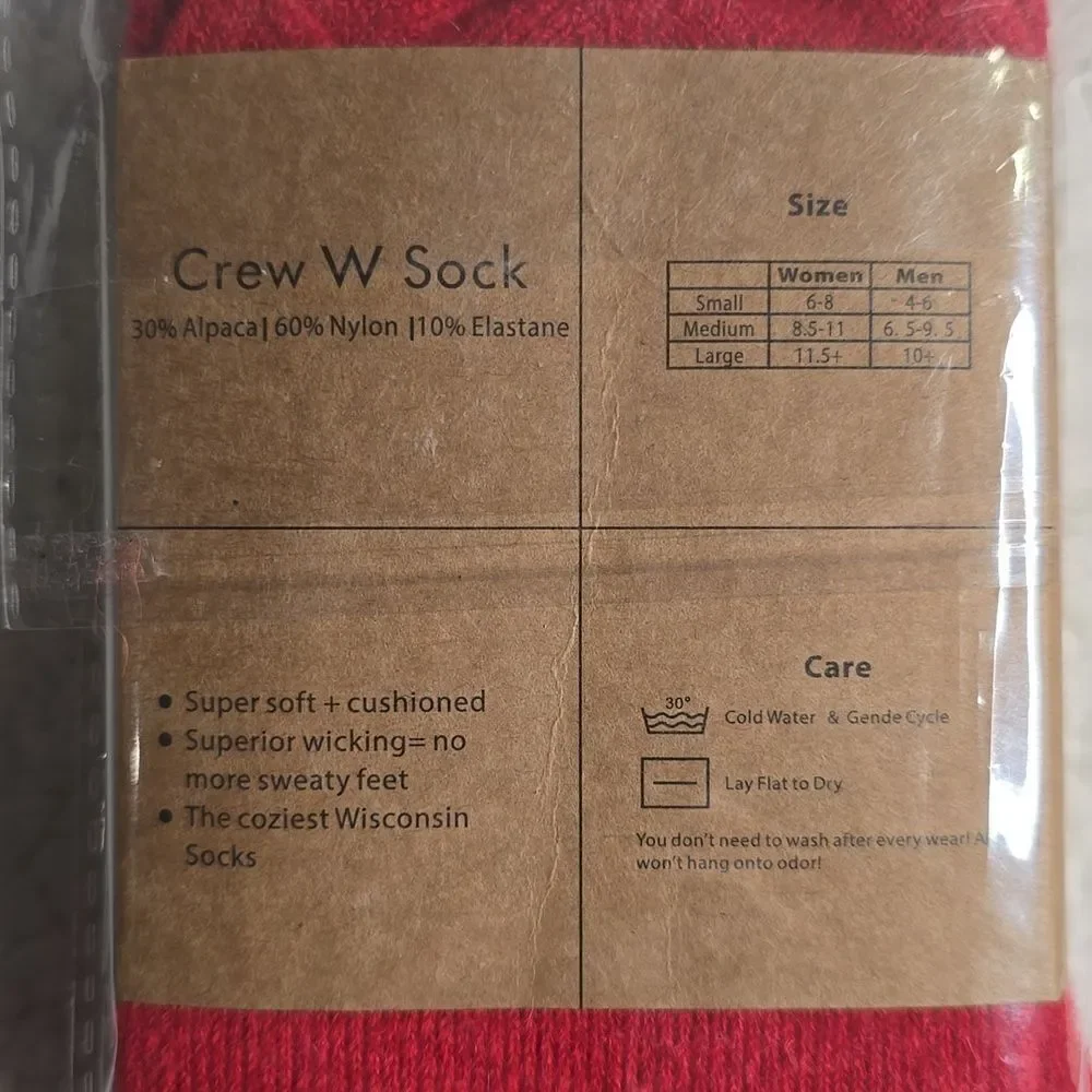 3193 W Crew Sock - Alpaca Socks
